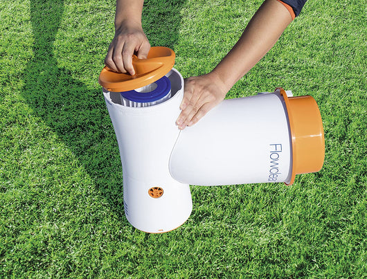 Bestway 58469 flowclear skimatic pompa filtrante skimmer a cartuccia per piscine 3974 lt/h