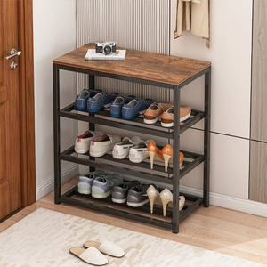 Scarpiera Marrone 50x30x60 cm Ideale per Ingresso