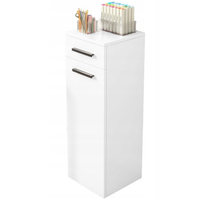 Bücherregal, Weiß 30/30/85 Cm