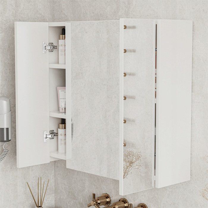 Pensile Sospeso Bianco 60x55x15 cm Ideale per Og