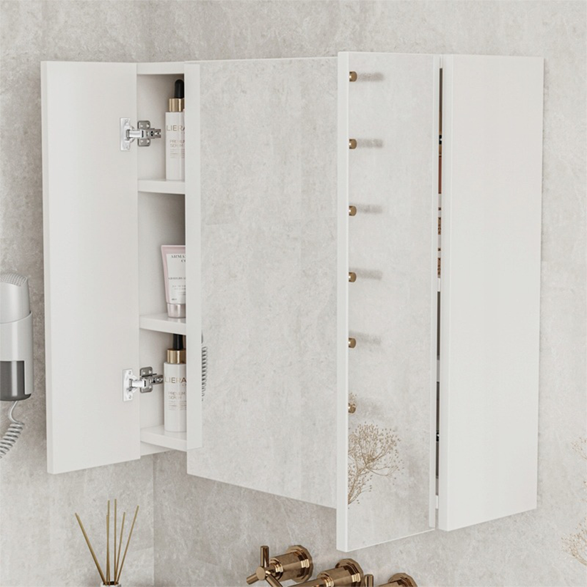 Pensile Sospeso Bianco 60x55x15 cm Ideale per Og