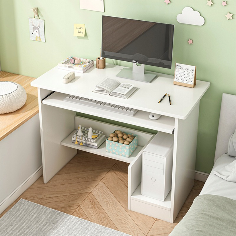 Scrivania Bianca 80x40x74 cm Ideale per Studio