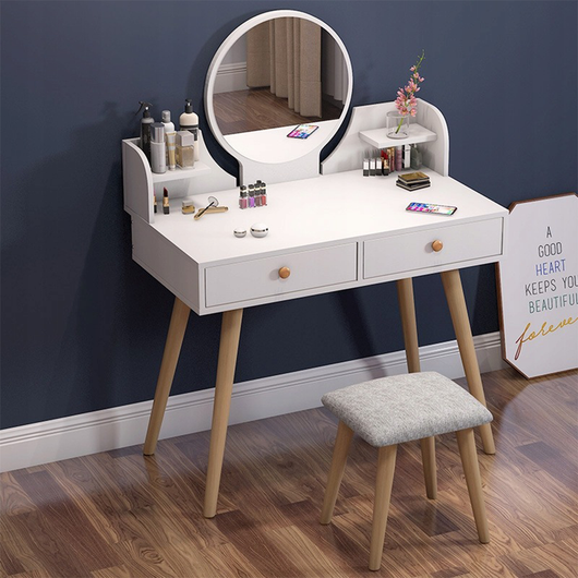 Tavolino da salotto, bianco 80x40x73 cm