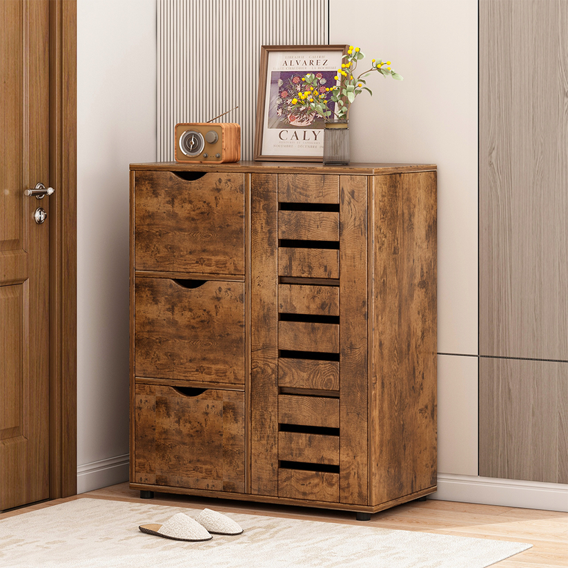 Comò, marrone 60x30x80 cm