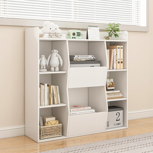 Libreria, bianca 106x30x104 cm