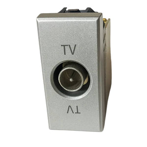 Presa coassiale bticino axolute hc4202d per impianti tv e sat