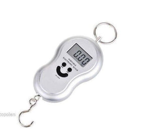 Bilancia da Viaggio 40KG Pesa Valigia Valigie Bagagli Digitale Portatile LCD