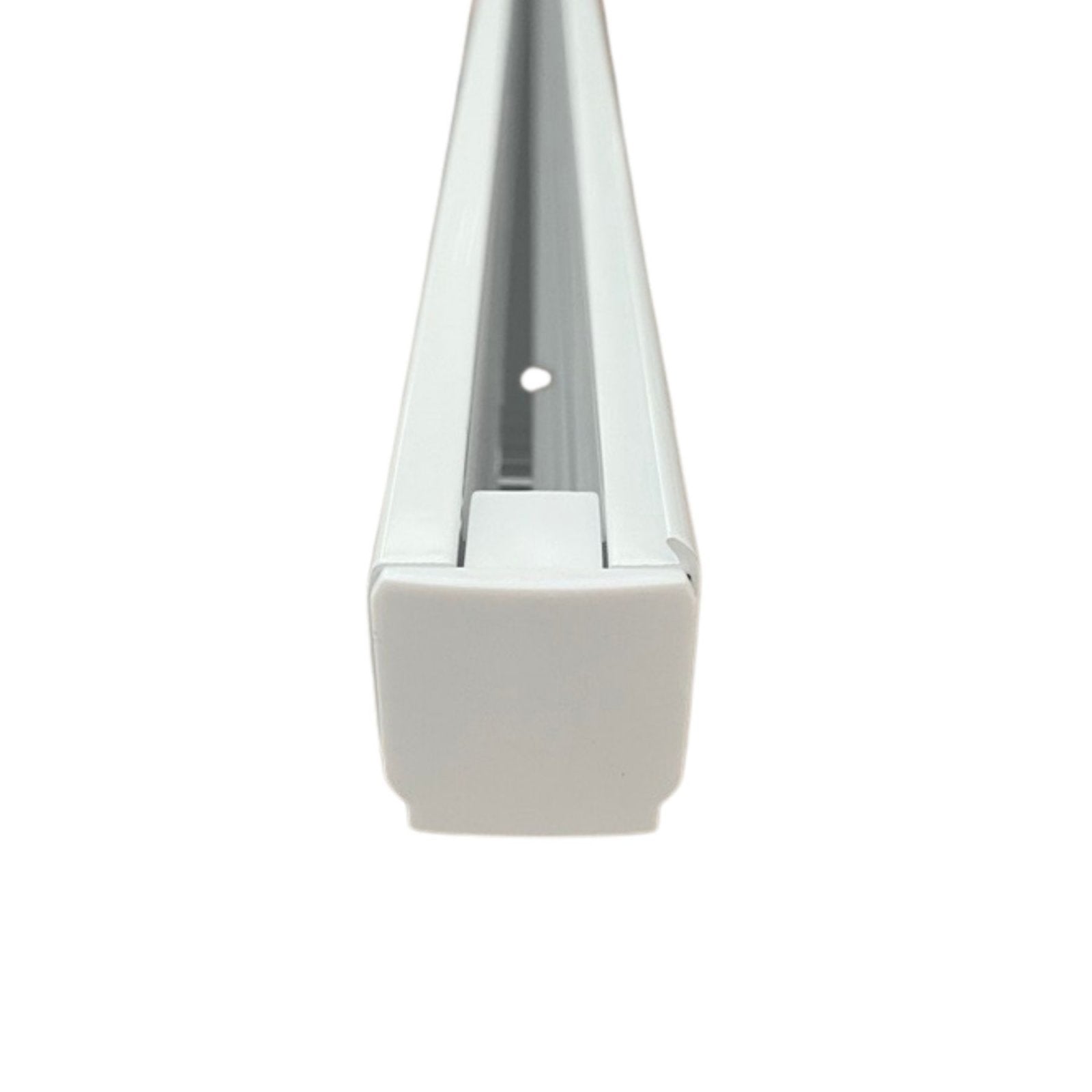 Binario Guida Trifase Quadrato 1 Metro Bianco per Controllare 3 Gruppi Fari LED Soffitto o Sospesi