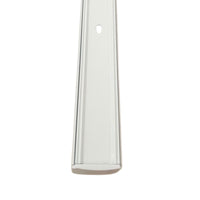 Binario Guida Trifase Quadrato 1 Metro Bianco per Controllare 3 Gruppi Fari LED Soffitto o Sospesi