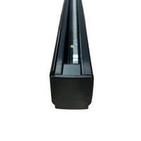 Binario Guida Trifase Quadrato 1 Metro Nero per Controllare 3 Gruppi Fari LED Soffitto o Sospesi