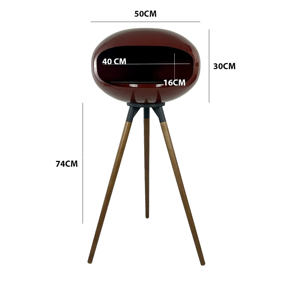 Tempo Style - Biocamino SICILY  Bordeaux/Legno Rovere