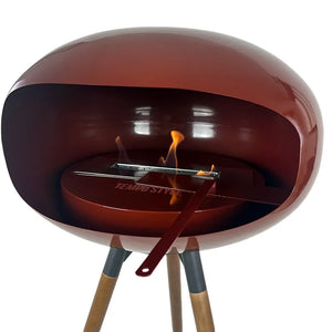 Tempo Style - Biocamino SICILY  Bordeaux/Legno Rovere