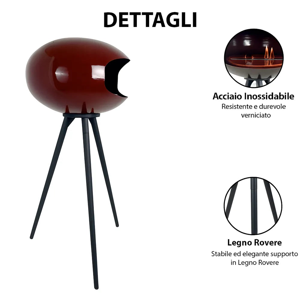 Tempo Style - Biocamino SICILY  Bordeaux/Nero