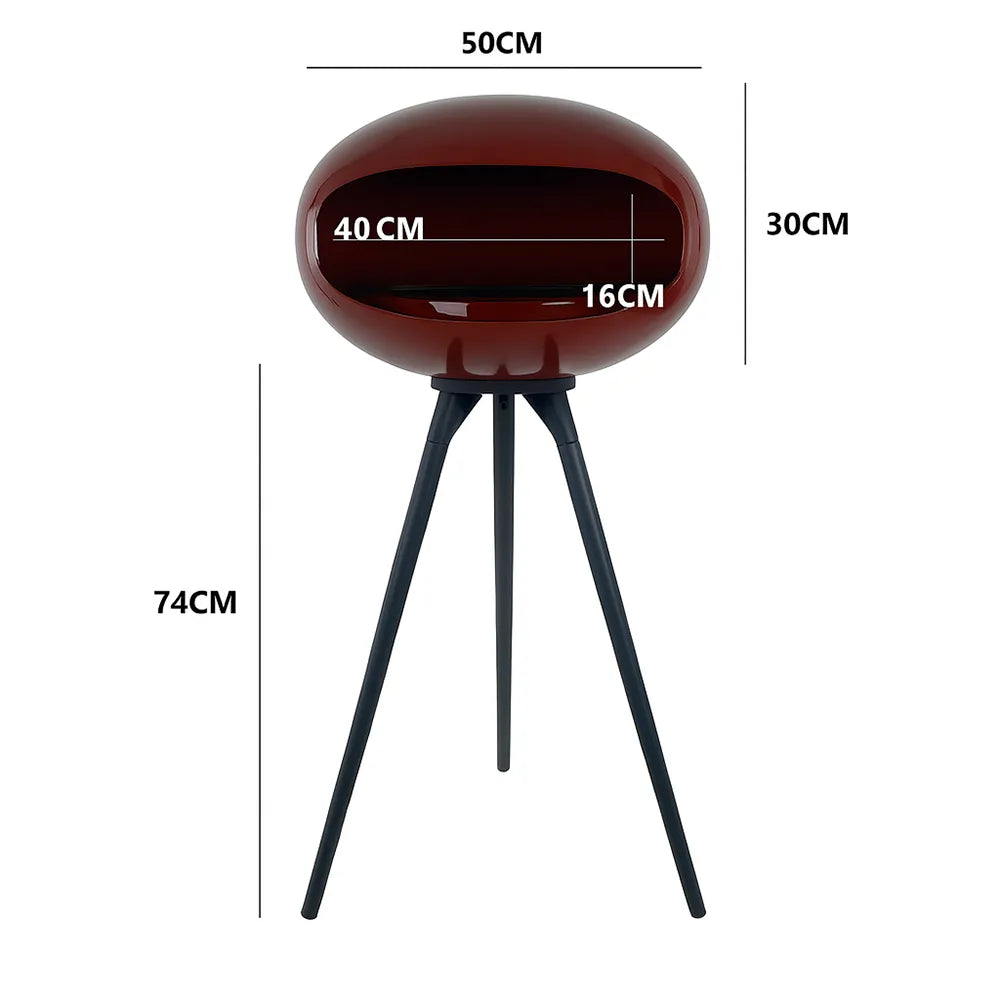 Tempo Style - Biocamino SICILY  Bordeaux/Nero