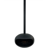 Tempo Style - Camino a Bioetanolo da Soffitto Skyfall – Design Sospeso, Fiamma Reale a 360°, Senza Canna Fumaria