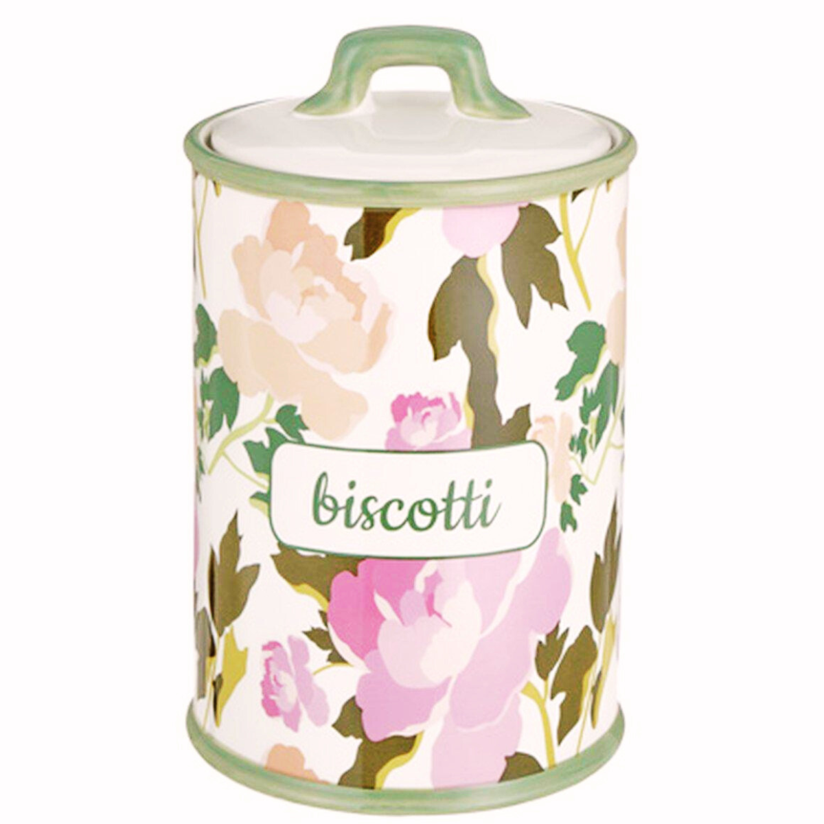 Biscottiera ceramica vintage barattolo porta biscotti contenitore ermetico utensili da cucina attrezzi biscotto