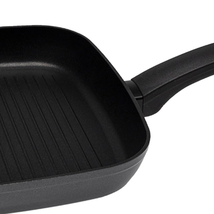 Bistecchiera Induzione 28X28cm con Fondo Antiaderente Spessore 4mm