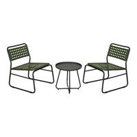 Set da Bistrot Brienza Tavolino e 2 Sedie - Verde casa.pro