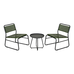 Set da Bistrot Brienza Tavolino e 2 Sedie - Verde casa.pro