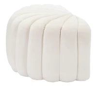 Pouf Shell Crema cm 80X54X42