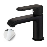 Miscelatore rubinetto puma per lavabo in ottone colore nero opaco con piletta *** confezione 1