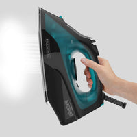 Black & decker bxir2403e ferro da stiro a vapore 2400w con piastra in ceramica