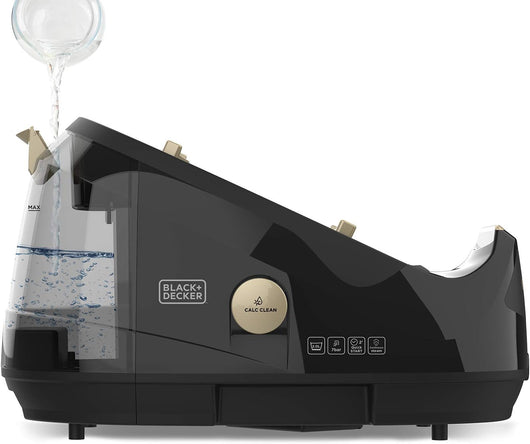 Black+decker bxss2400e - impianto a vapore da 2400 w, pressione 7 bar, vapore continuo 130 g/min, serbatoio da 2 litri, riscaldamento a 2 velocità, sistema infinity