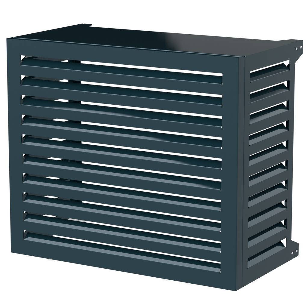 Blade Copri Condizionatore Esterno Copertura Climatizzatore Pompa di Calore Antracite S