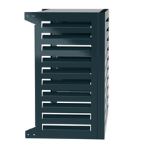 Blade Copri Condizionatore Esterno Copertura Climatizzatore Pompa di Calore Antracite M