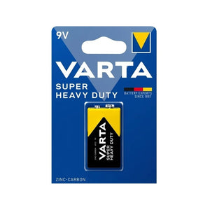 Blister di 1 batterie 9V VARTA SuperLife Zinco Carbone
