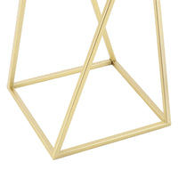 Set di 2 supporti per piante set set di vasi da fiori set di vasi per piante set di fioriere vaso in metallo diverse dimensioni oro nero 03_0005772