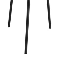 Set di 2 Portavasi in Metallo con Base a Treppiede Supporto per Piante con Coprivaso in 2 Misure e Altezze Diverse -