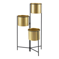 Portapiante 'Haasdonk' con 3 Coprivasi - Pieghevole [en.casa]