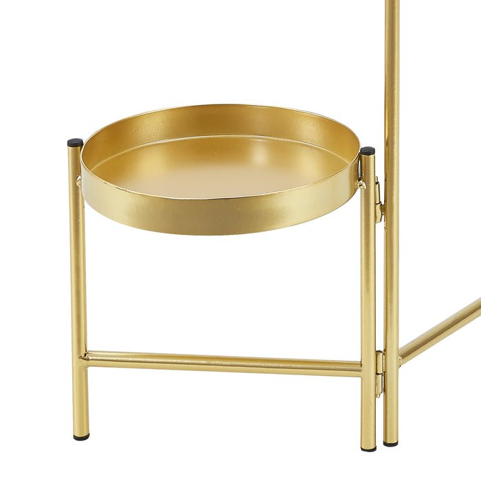 Portapiante 'Kallo' con 3 Sottovasi - Pieghevole [en.casa]