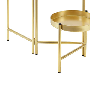 Portapiante 'Kallo' con 3 Sottovasi - Pieghevole [en.casa]