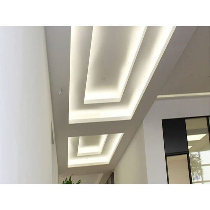 Bobina 100M Striscia Led 220V Bianco Freddo 6500K IP65 Passo 12mm 12W/M 1300LM/W Tagliabile 20cm Doppia Fila 120 smd 2835/m