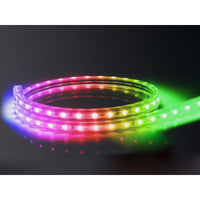 Bobina 100M Striscia Led 220V RGB IP65 Passo 12mm 12W/M Tagliabile 100cm Doppia Fila 120 smd 5050/m