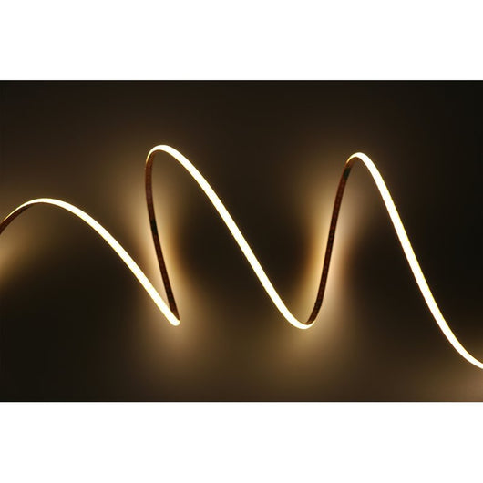 Bobina Striscia LED COB Slim da 3mm 24V 5W/M, Dimmerabile PWM, Tagliabile ogni 2cm, IP20, Efficienza 110lm/W, CRI>90, CE, Durata 30000 Ore, 4000K Bianco Neutro MS02654