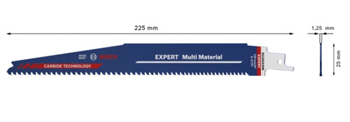 Bosch 2 608 900 392 lama per sega a gattuccio, sega a traforo e sega universale Lama per sega universale Acciaio al carbonio (HCS) 3 pz