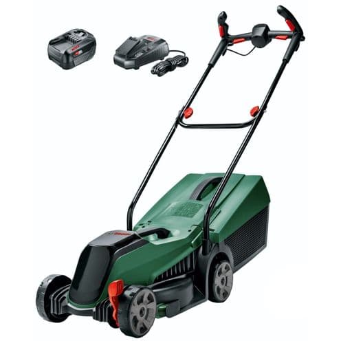 Bosch CityMower Tagliaerba a spinta Batteria Nero, Verde