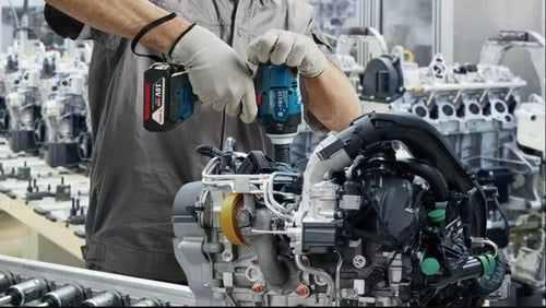 Bosch GDS 18V-400 2500 Giri/min Nero, Blu, Rosso