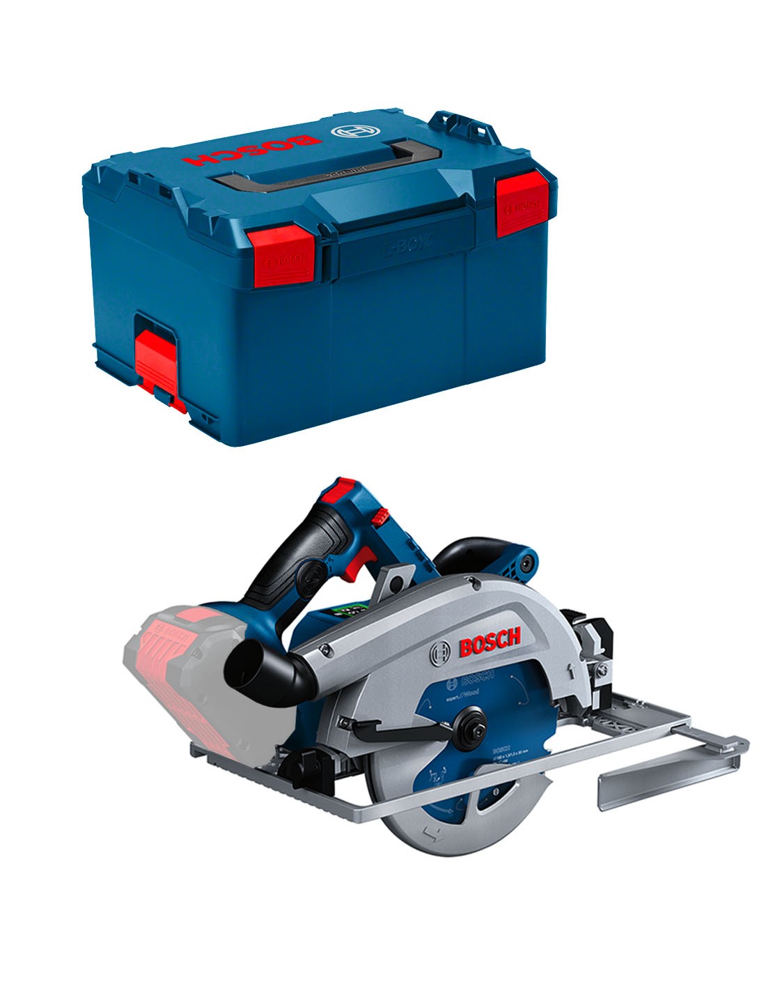 Bosch gks 18v-68 gc clc sega circolare a batteria 3165140931847