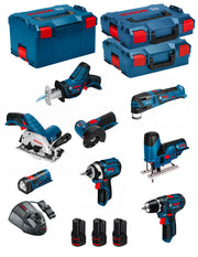 Bosch professional bosch kit 12v bmk8-28bd3 (gsr 12v-15+gdr 12v-105+gks 12v-26+gws 12v-76+gst 12v-70+gop 12v-28+gsa 12v-14+gli 12v-80+3 x 2,0ah) 0660989123642
