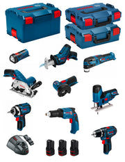 Bosch professional bosch kit 12v bmk9-28ad3 (gsr 12v-15+gtb 12v-11+gdr 12v-105+gws 12v-76+gst 12v-70+gks 12v-26+gop 12v-28+gsa 12v-14+gli 12v-80) 0660989123635