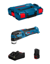 Bosch professional utensile multifunzione bosch gop 12v-28 (1 x 3,0 ah + gal12v-40 + l-boxx 102) 8435587920236