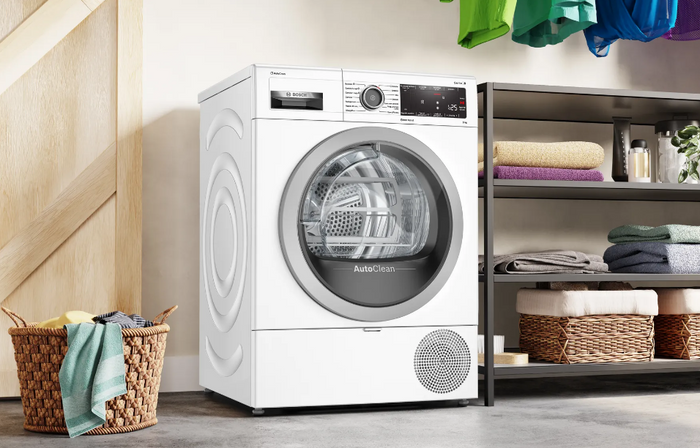 Bosch wtx87kr8it asciugatrice a pompa di calore 8 kg classe energetica a++ autoclean con funzione iron assist