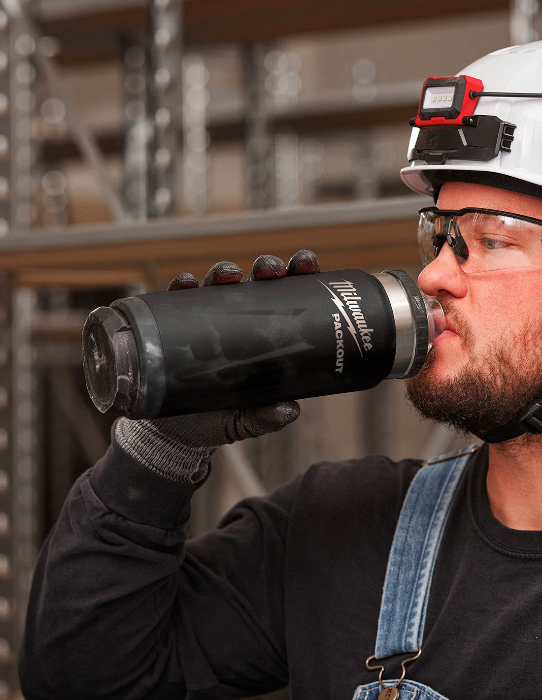 Bottiglia PACKOUT™ 532 ml Milwaukee Nero