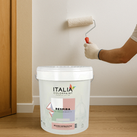 Idropittura traspirante coprente bianca vari formati respira biancopronto *** formato 4 lt, confezione 1