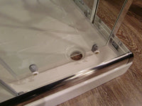 Box Doccia Due Lati Scorrevole, in Cristallo 6mm h190cm Ponza Opaco 6mm,70x80 cm