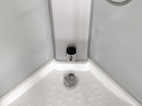 Box Doccia Idromassaggio Bagno Turco Ozonoterapia full optional 90x90cm Sicorage  Quindina